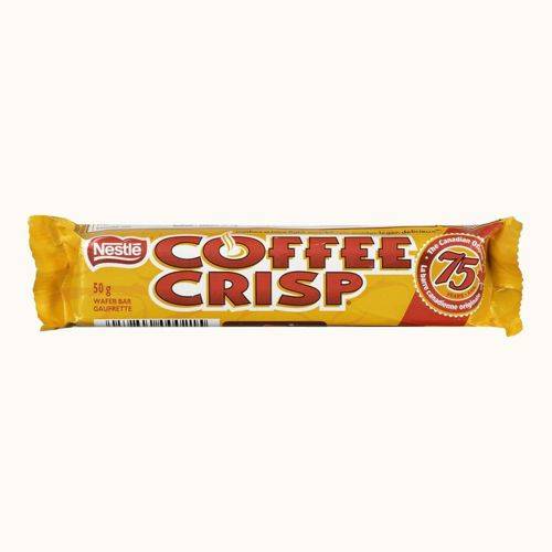 Coffee crisp barre de chocolat coffee crisp (50 g) - wafer bar (50 g)