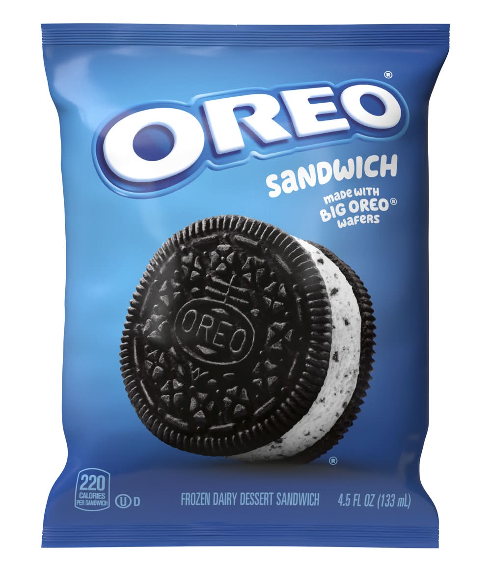 Oreo Frozen Dairy Dessert Sandwich (4.5 fl oz)