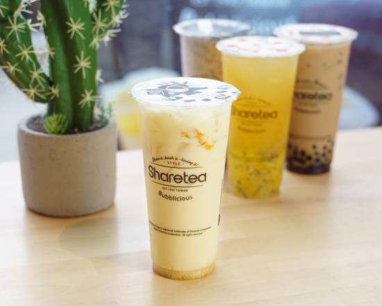 Mango Green Milk Tea 芒果奶綠