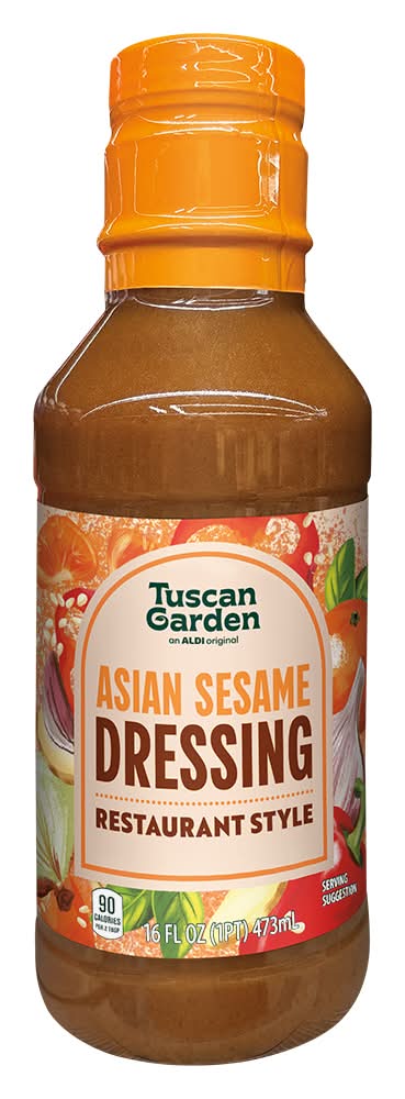 Tuscan Garden Restaurant Style Salad Dressing, Asian Sesame (16 fl oz)