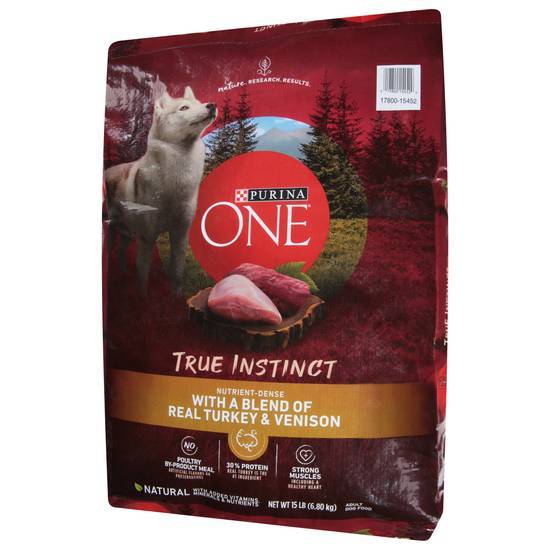 Purina One Turkey & Venison Dry Dog Food