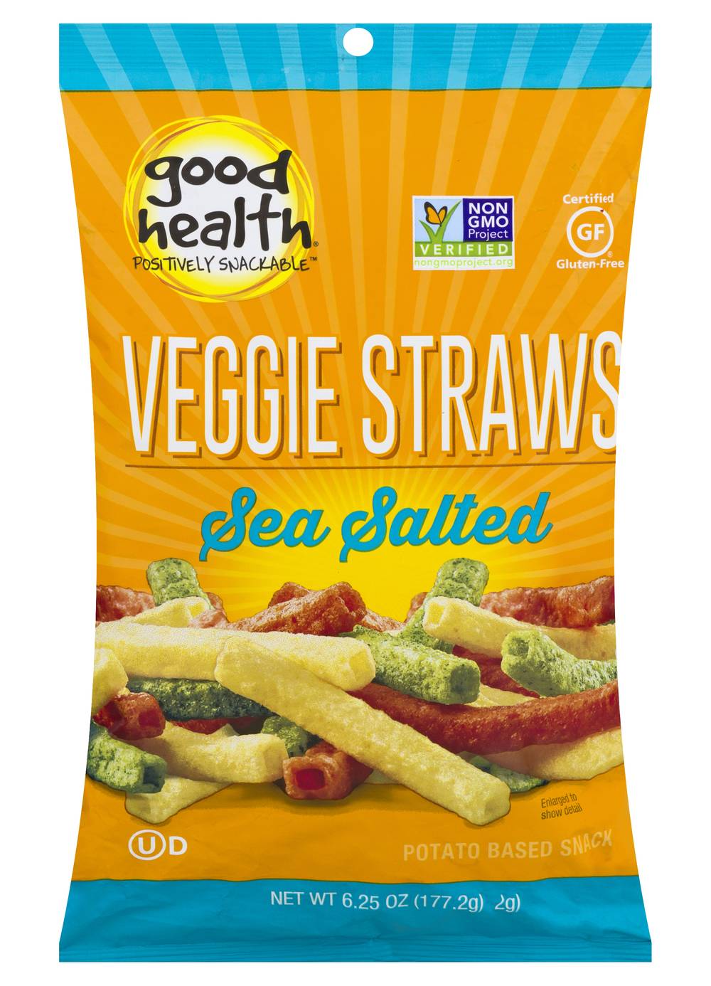 Good Health Sea Salt Veggie Straws Potato & Vegetable Snack (6.2 oz)