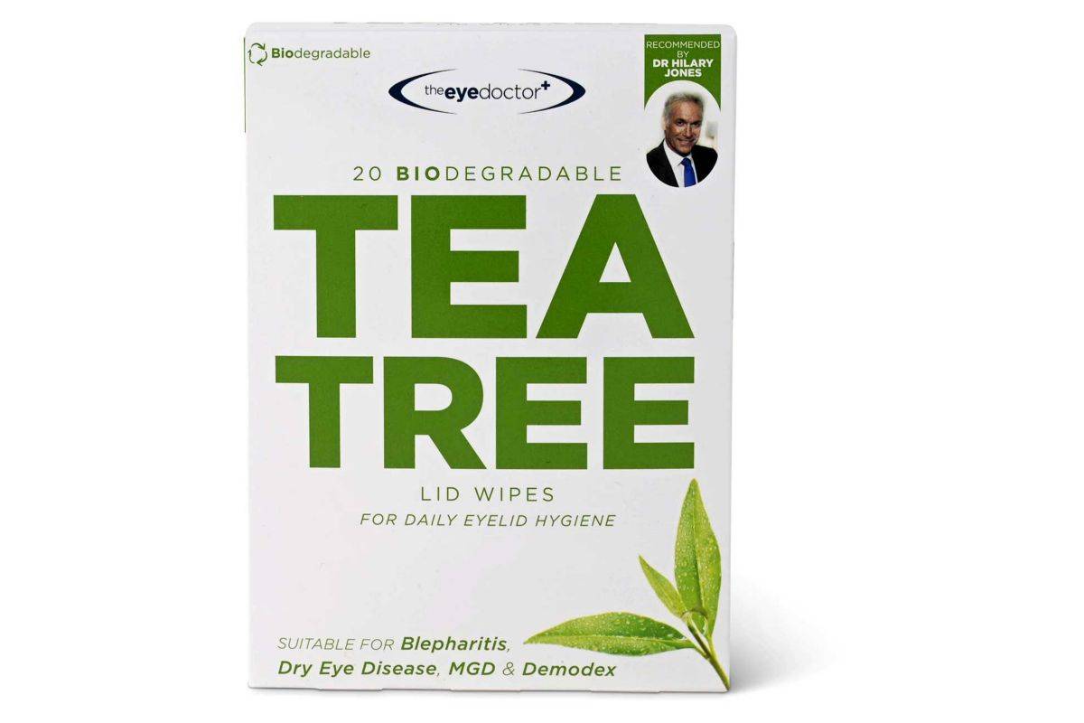 The Eye Doctor Tea Tree Wipes 20s