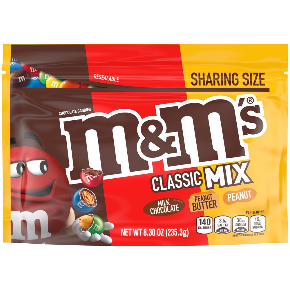 M&M's Sharing Size Classic Mix Chocolate Candies