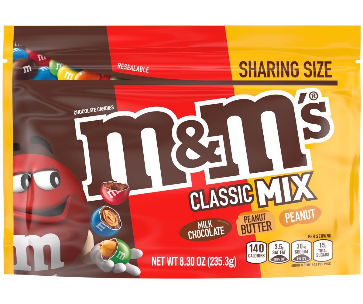 M&M's Classic Mix Chocolate Candies (8.3 oz)
