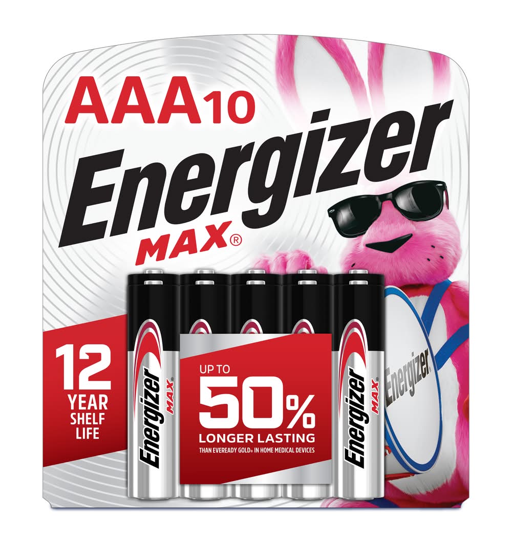 Energizer Max Aaa Batteries Triple a Alkaline Batteries (5 ct)