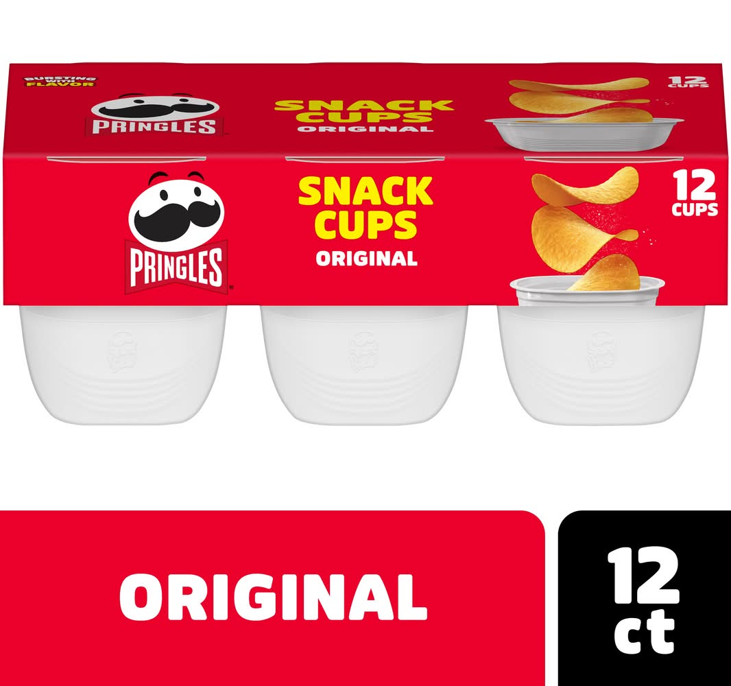 Pringles Potato Crisps Snacks (12 x 0.67 oz)