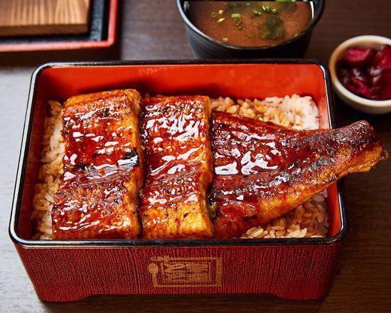 うな重特上セット Grilled Eel Rice Box Set (Gold)