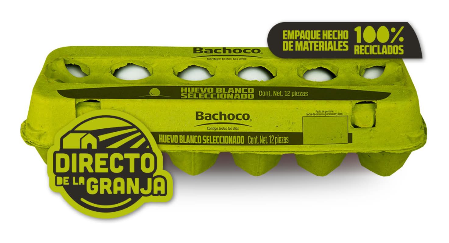 Bachoco · Huevo blanco (12 un)