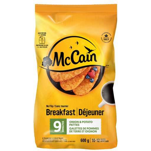 McCain Onion & Potato Patties (600 g)