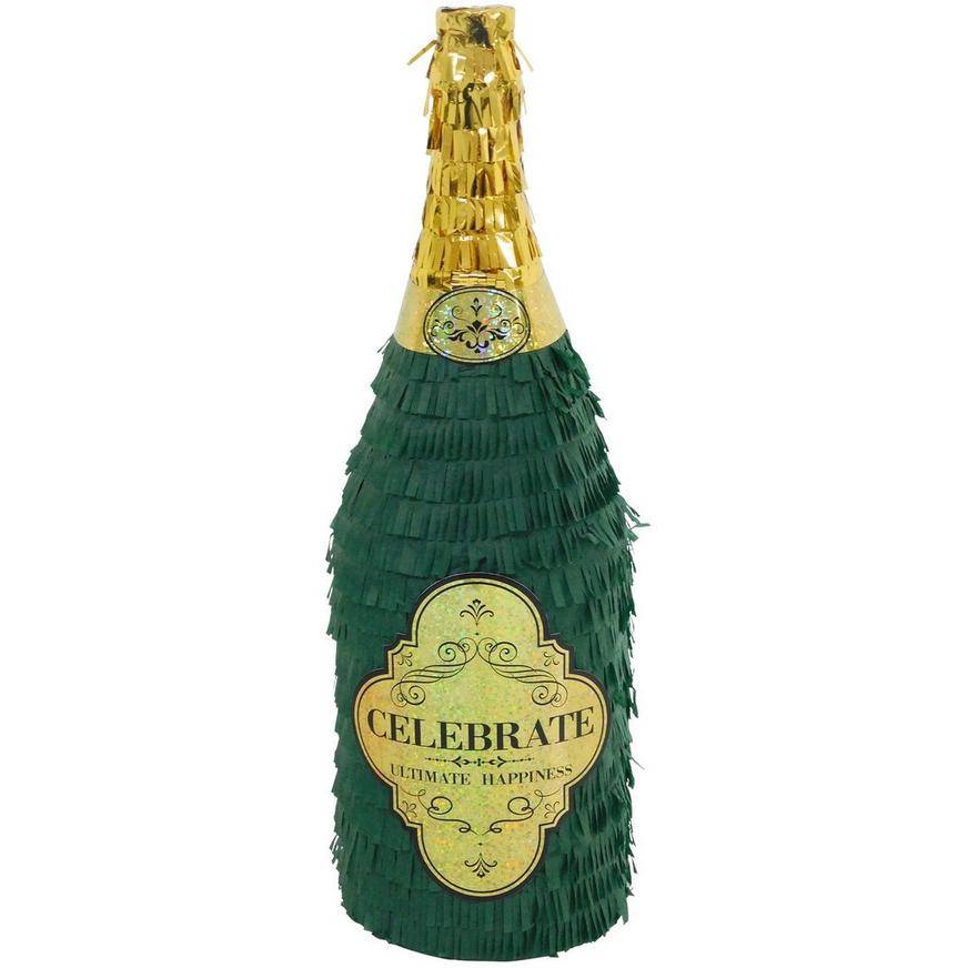 Champagne Bottle Pinata, 6.75in x 21.75in