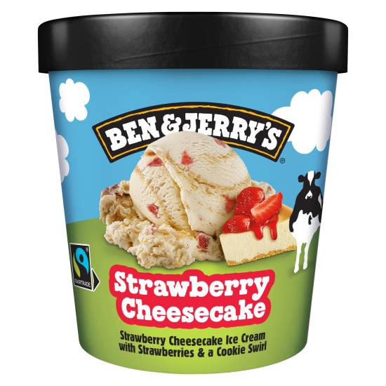 Ben & Jerry's Ice Cream Strawberry Cheesecake (465ml)