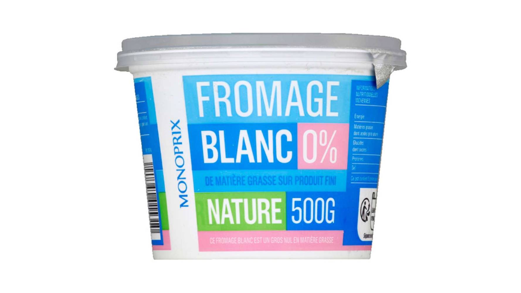 Monoprix - Fromage blanc (500g)