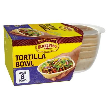 Old El Paso Soft Tortilla Bowls Flour Tortillas