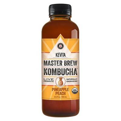 Kevita Pineapple Peach Master Brew Kombucha (15.2 fl oz)