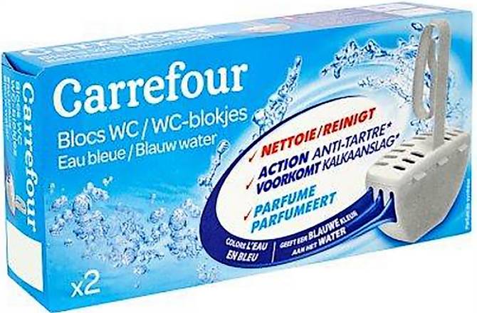Carrefour Expert - Blocs wc eau bleue (2 pièces)
