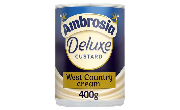Ambrosia Deluxe West Country Cream Custard Can 400g (403605)