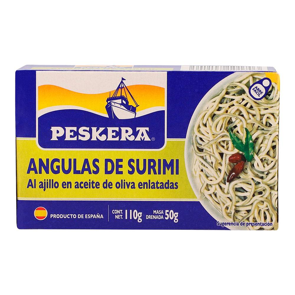 Peskera · Angulas de surimi al ajillo (110 g)