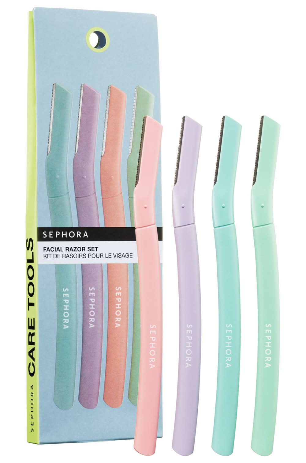 Sephora Collection 4 Piece Facial Razor Set 4 pieces / set