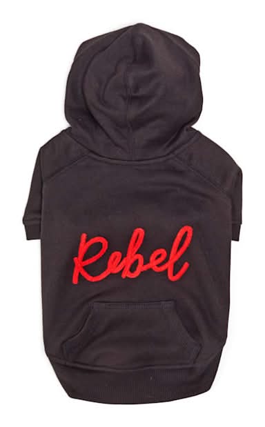 Reddy Rebel Dog Hoodie, X-Large