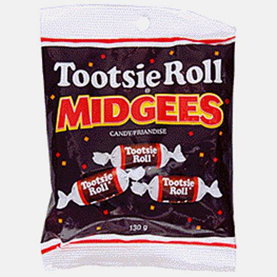 Tootsie Tootsie Roll "Midgees" Candy (130g/119g)