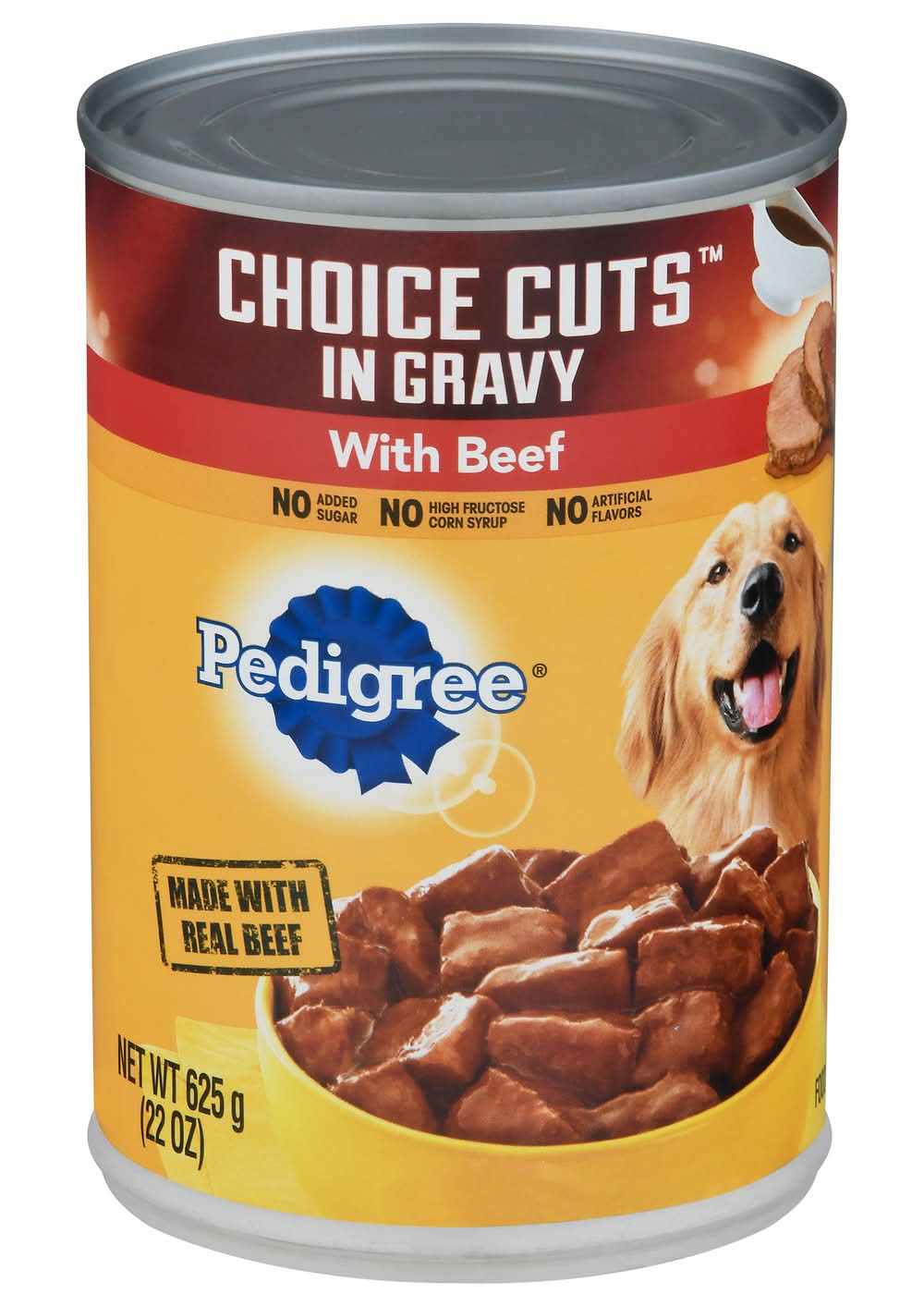 Pedigree Choice Cuts in Gravy With Beef Food For Dogs (22 oz)