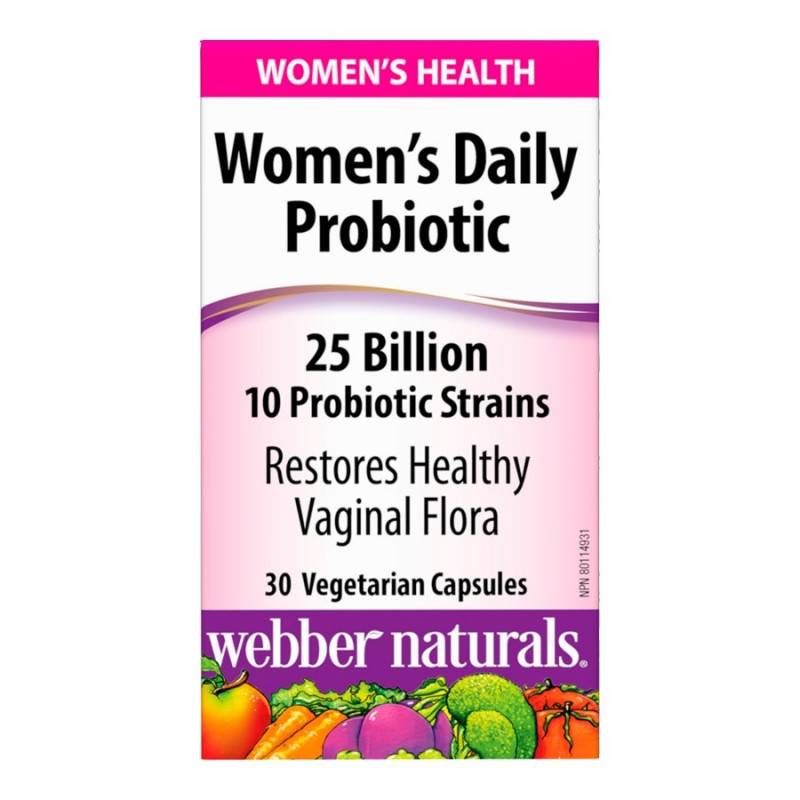 Webber Naturals Womens Health Daily Probiotic (30 ct)