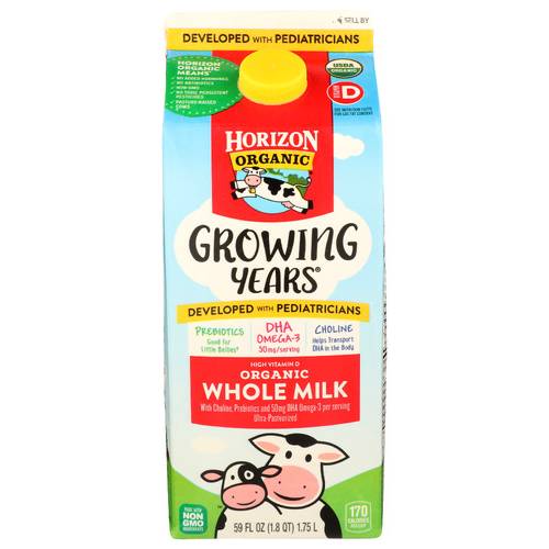 Horizon Organic Growing Years Whole Milk