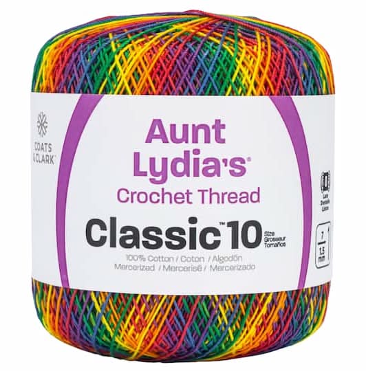 Aunt Lydia's Classic Cotton Crochet Thread, Size 10, Mexicana