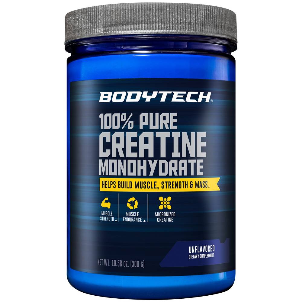 100% Pure Creatine Monohydrate - Unflavored(10.58 Ounces Powder)