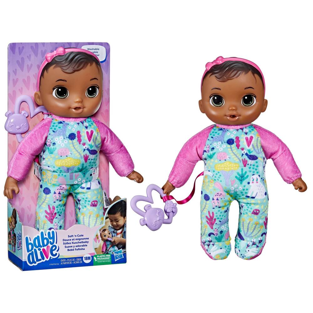 Baby Alive Soft ‘N Cute Doll (multicolor)