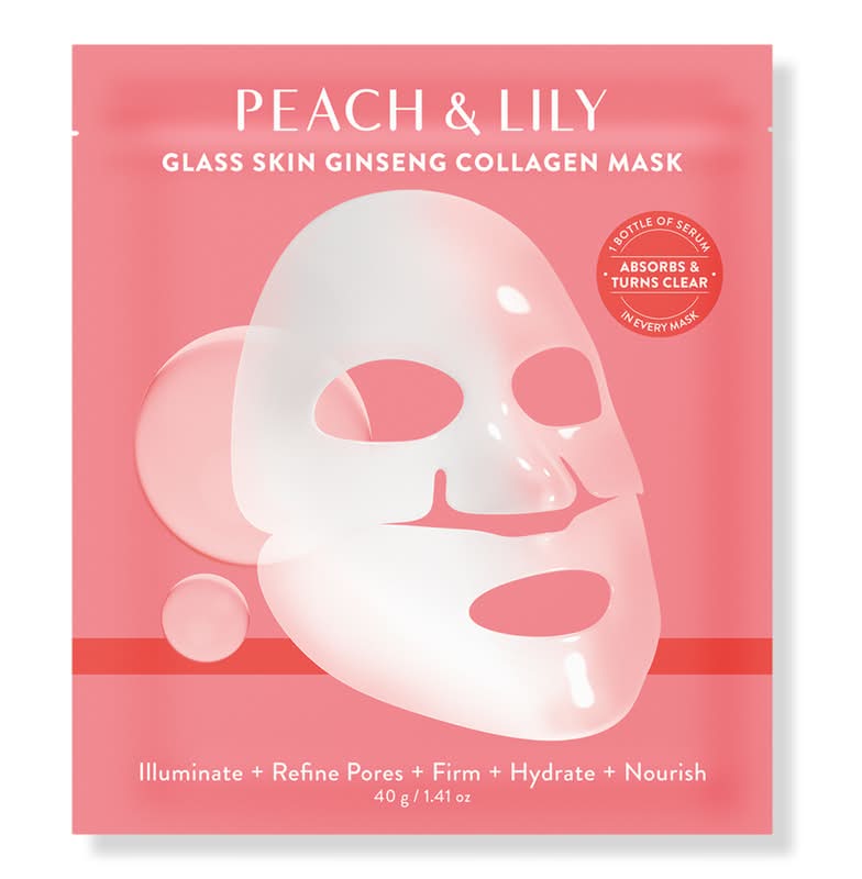 Peach & Lily Glass Skin Ginseng Collagen Mask 1 ct