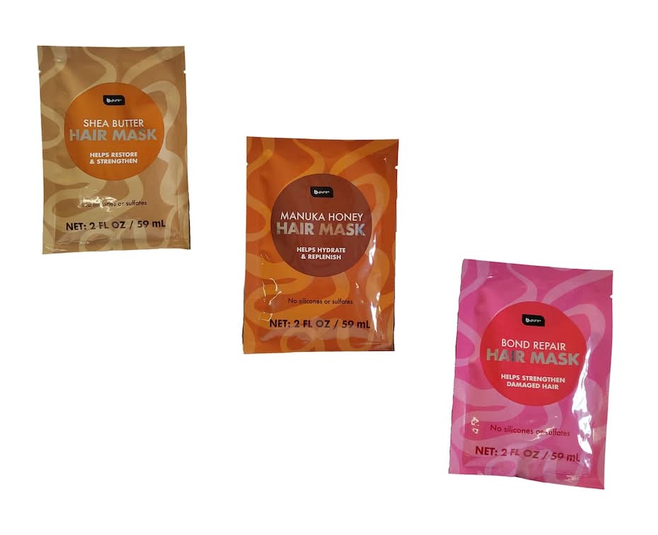 b.pure Hair Mask, Assorted Types, 2 Oz