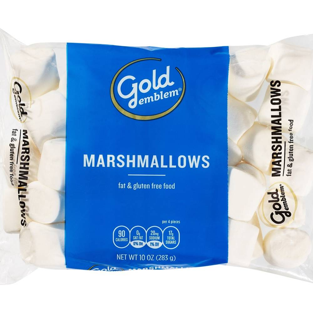 Gold Emblem Marshmallows Large, 10 Oz