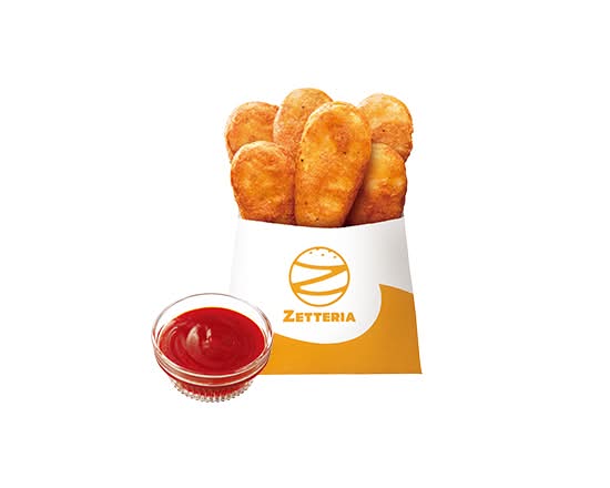 チキンからあげっと（6本入り）ケチャップ Chicken Nuggets Ketchup