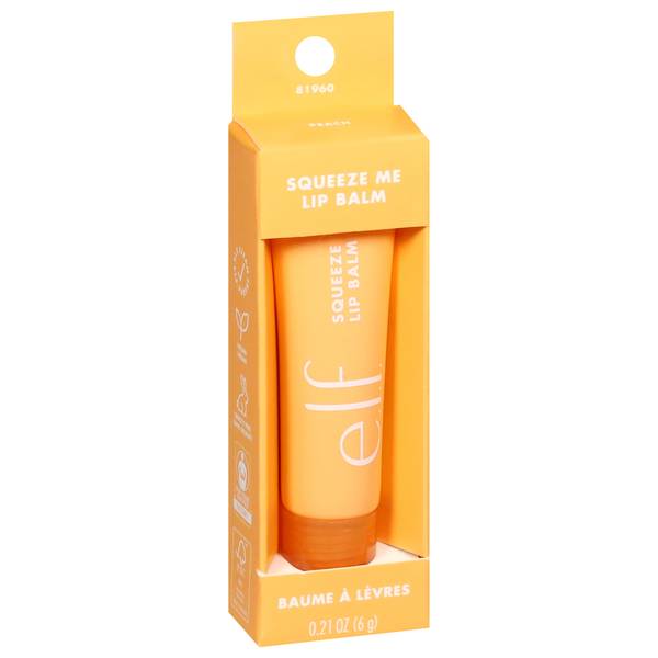 E.L.F. Squeeze Me Lip Balm, Peach