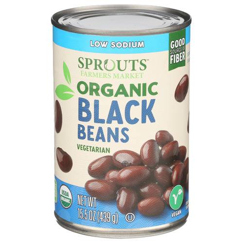 Sprouts Organic Low Sodium Black Beans