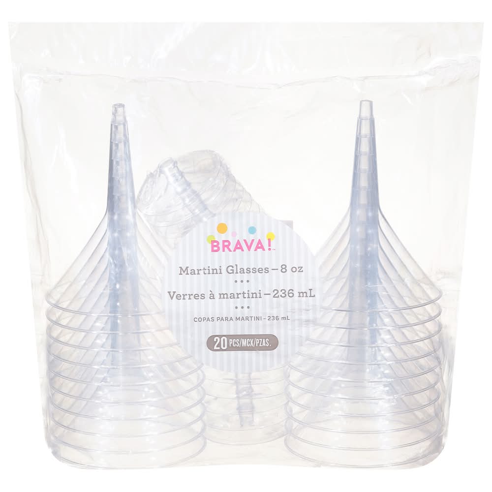 Amscan Martini Glasses (20 ct)