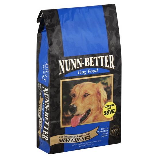 Dog food with hotsell real meat chunks