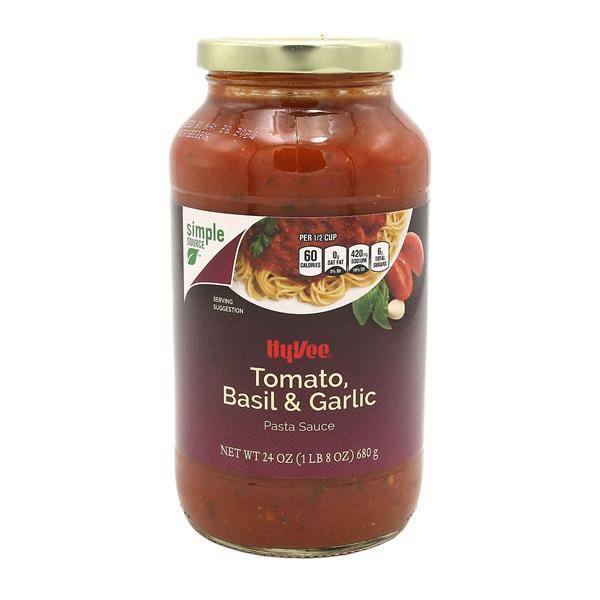 Hy-Vee Tomato Basil & Garlic Pasta Sauce
