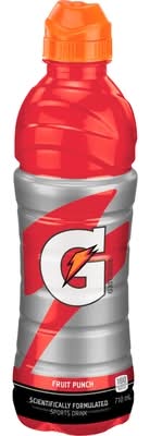 Gatorade boisson sportive formulée scientifiquement - scientifically formulated sports drink (710 ml) (punch aux fruits)