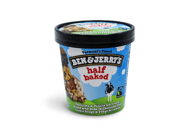 Ben and Jerry's Half Baked 2 Twist Pint