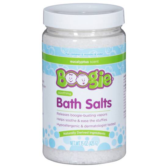 Boogie Soothing Eucalyptus Scent Bath Salts