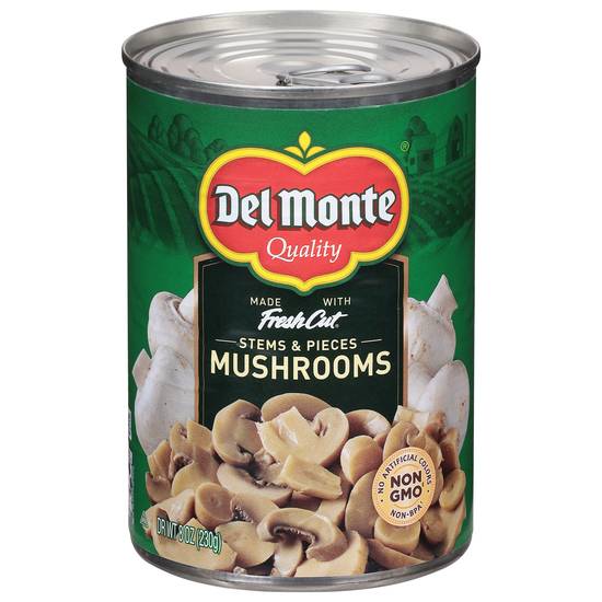 Del Monte Fresh Cut Stems and Pieces Mushrooms