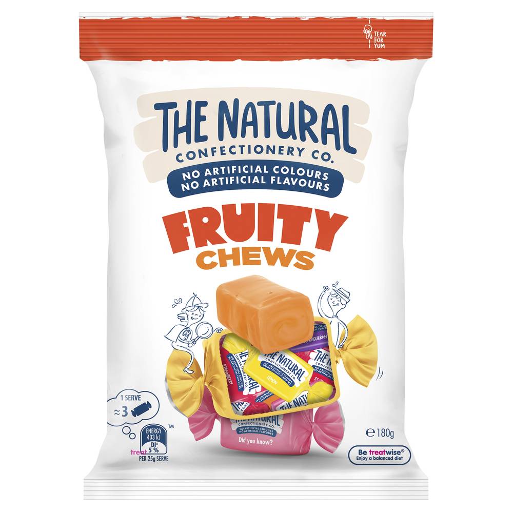 The Natural Confectionary Company Fruit Chews (180g)