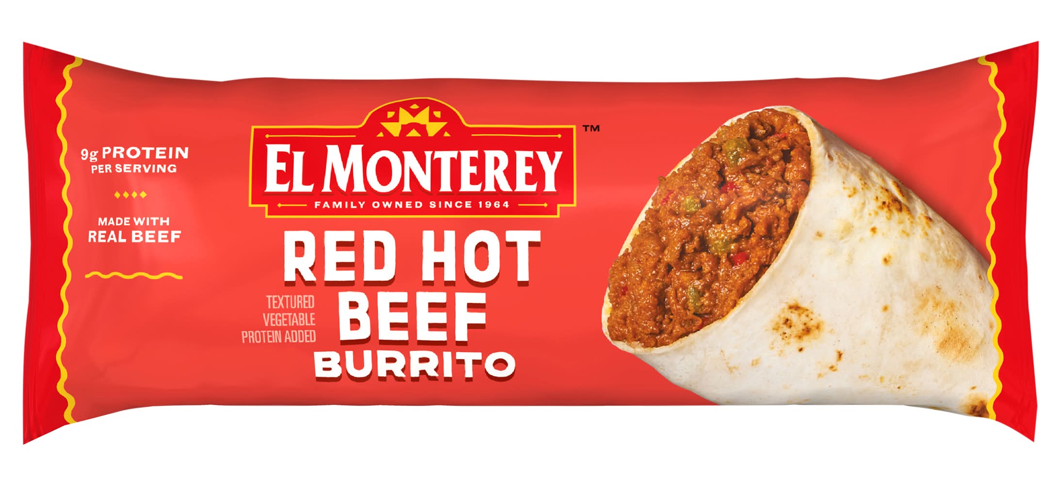 El Monterey Red Hot Beef Burrito Single Serve (4 oz)