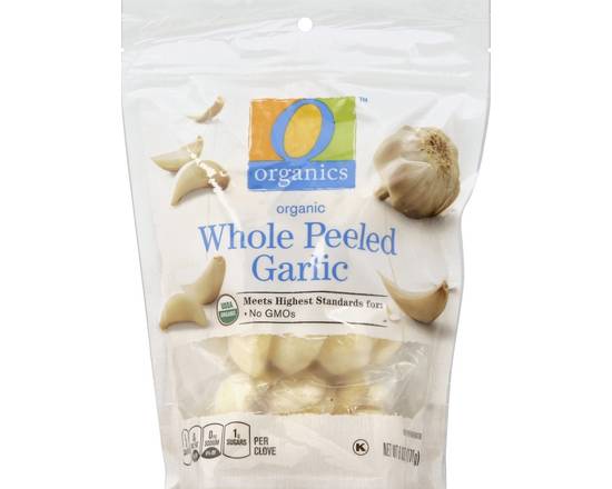 Order O Organics · Organic Whole Peeled Garlic (6 oz) food online from Safeway store, Butte on bringmethat.com