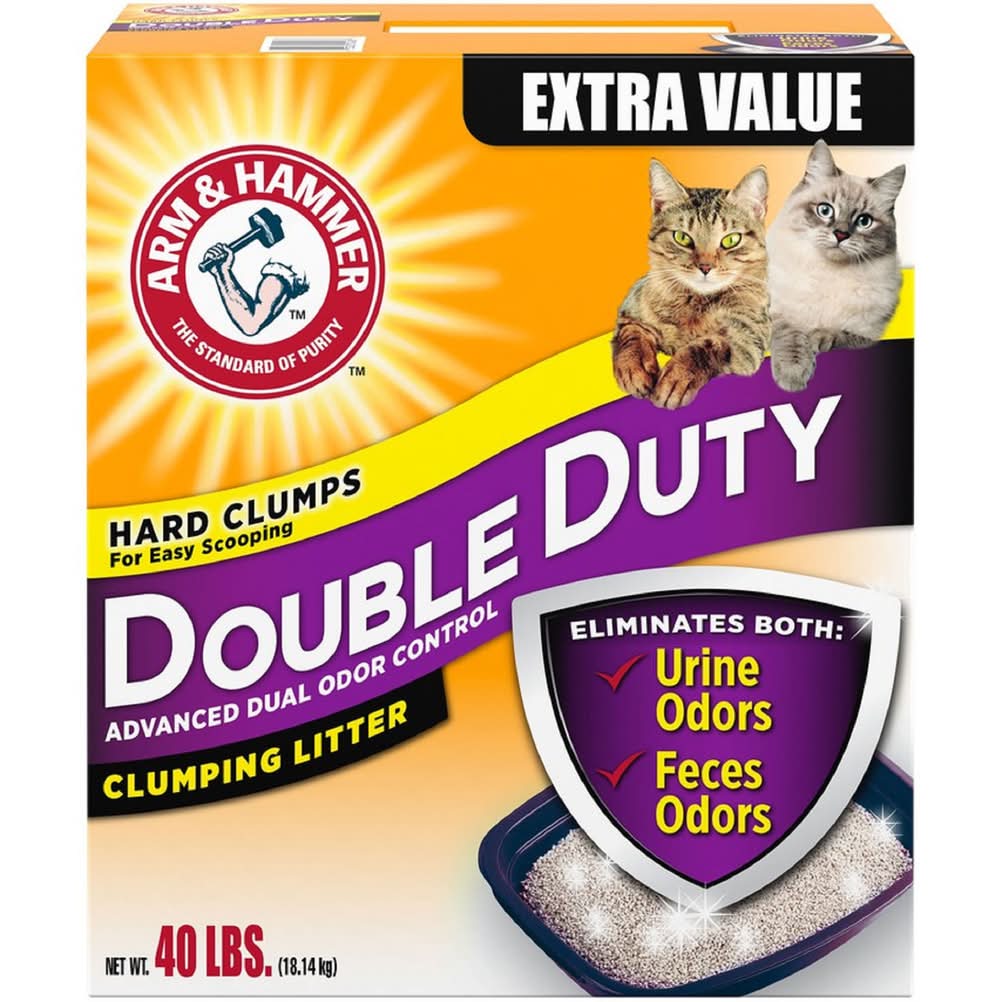 Arm & Hammer Litter Fresh And Clean Scent Cat Litter 40 Lb