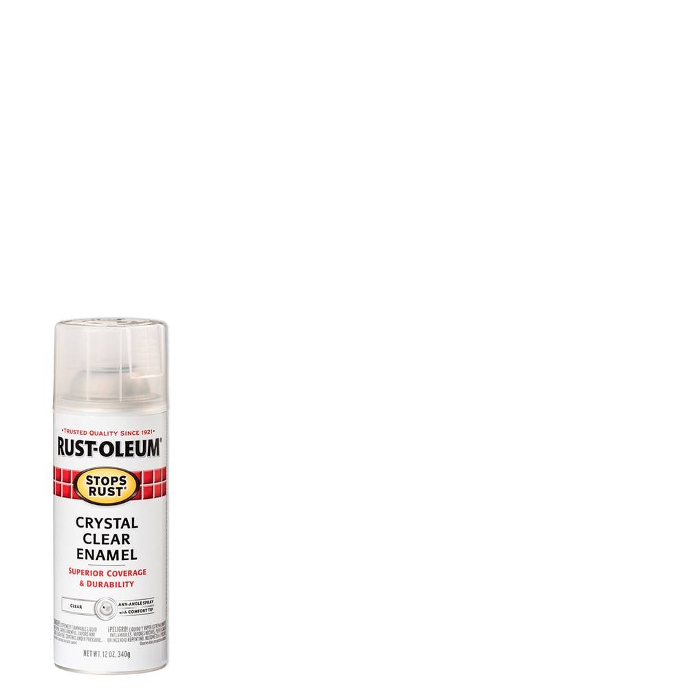 Rust-Oleum Stops Rust Gloss Crystal Clear Spray Paint (NET WT. 12-oz) | 7701830