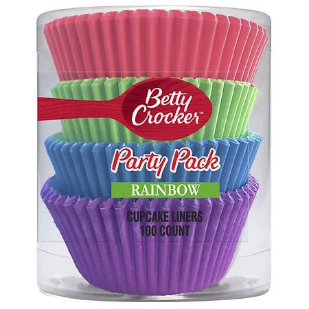 Betty Crocker Rainbow Cupcake Liners (100 ct) (multicolor)